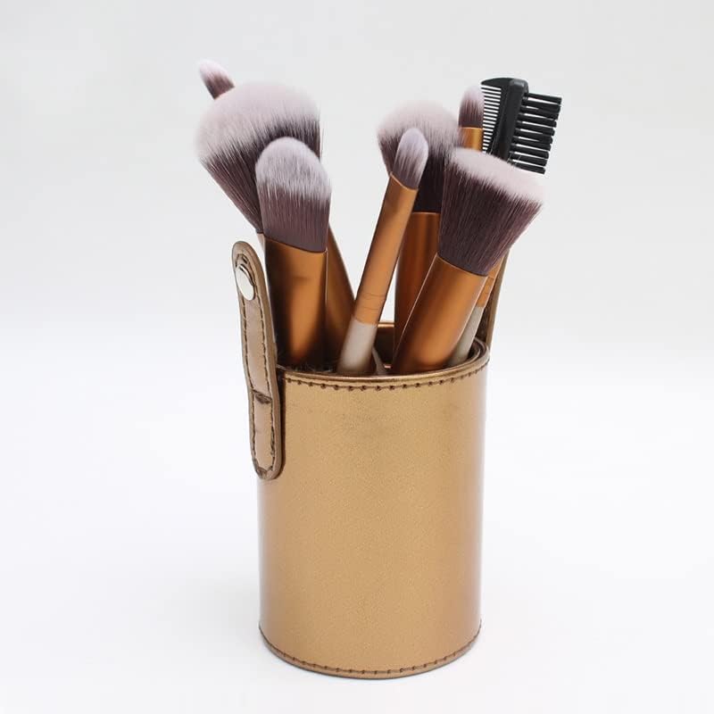 n/um pincel de maquiagem de cabelo sintético profissional com ferramenta de armazenamento de pincel kit de ferramentas