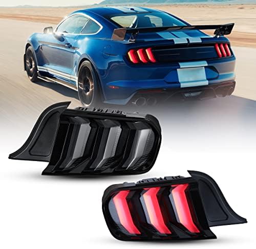 Nixon Offroad LED Tail Lights Montble para 2015-2022 Ford Mustang e 2018-2022 Shelby GT350/ Shelby GT500, Luzes traseiras