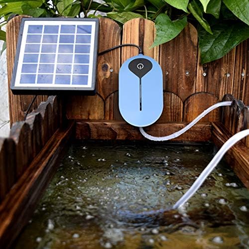 Bomba de oxigenação movida a energia solar para dispositivos de emergência de pesca ao ar livre para uma variedade de peixes ornamentais, aquários