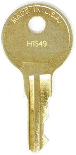 Hirsh Industries H1532 Chaves de substituição: 2 teclas