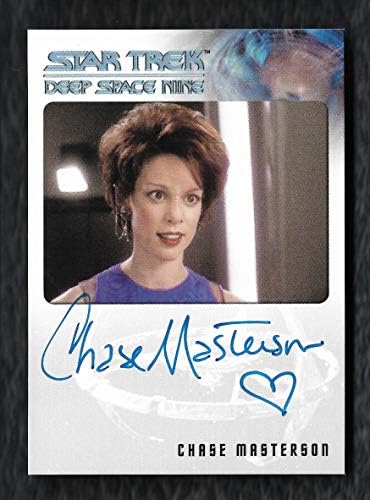 2018 Rittenhouse Archives Star Trek Deep Space Nine Heroes & Villains Autograph Chase Masterson como Leeta extremamente limitado