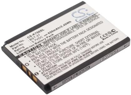 Tengsintay 3,7V 250mAh / 0,93Wh Bateria de substituição para Jabra Pro 900, Pro 920, Pro 923, Pro 930, Pro 935, Parte No.AhB5-2229PS