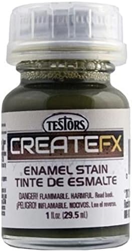 Testor Corp. Createfx esmalte mancha 1oz-verde