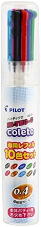 Piloto Hi-Tech C Coleto 0,4 mm de tinta em gel, recarga de esfero