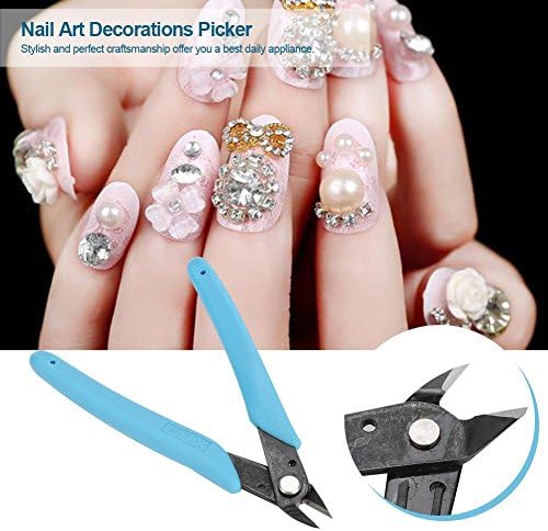 Delaman Uil Art Removedor Removedor Decorações de unhas Cutter Scissors Manicure Acessório