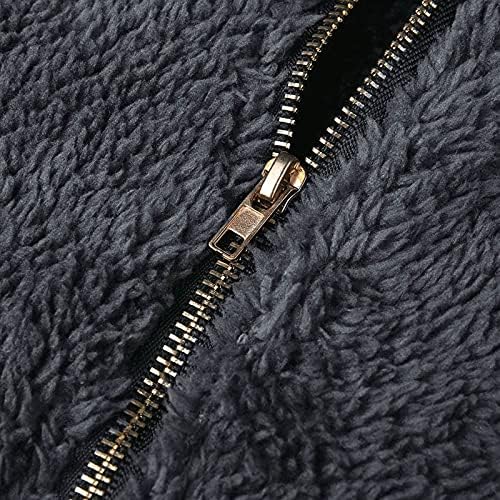 Fqzwong zip up capuz para mulheres bloco colorido macus de manga longa de luvas de tamanho largo de tração solta colheita de