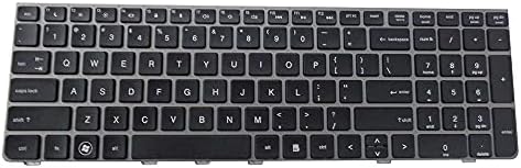 Keyboard YesVoo para HP Probook 4530S 4535S 4730S Série, P/N: 6037B0056601 6037B0059601 638179-001 646300-001 9Z.N6MSV.001 MP-0M13US-930