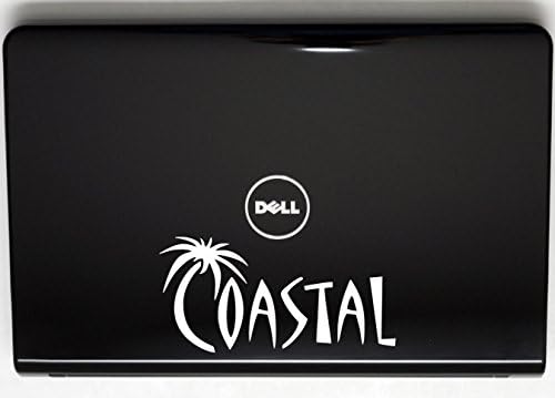 Coastal - 7 5/8 x 3 3/4 Decalque de vinil corte de vinil para janelas, carros, caminhões, caixas de ferramentas, laptops, MacBook - praticamente qualquer superfície lisa e dura. Não impresso!