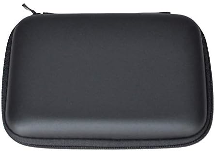 Nylon Multi-Purpose Laptop Capa Bolsa Case Bolsa Ultra-Slim EVA Portátil Drive rígido portátil-preto Durável e útil （12 x 8,5