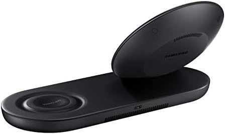 Samsung Wireless Charger Duo Stand Fast Charge & Pad University Compatible com telefones habilitados para Qi e relógios Samsung