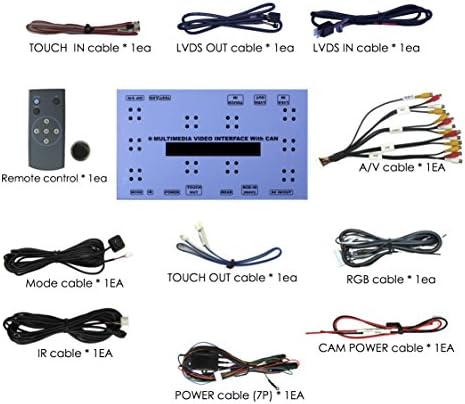 AIE - Kit de integração da câmera traseira para modelos de Audi Center Console MMI Control Knob com câmera de montagem nos lábios