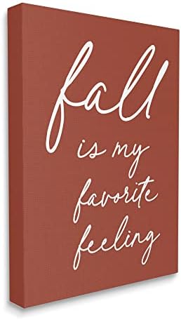 Stuell Industries Fall Feelvent Feeling Secation Autumn Caligrafia Frase, Design por letras e ladeadas
