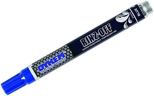 Dykem Rinz -off 11053 Pen de marcação média azul - 91105