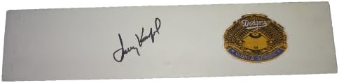 Sandy Koufax autografou o logotipo arremessador de borracha com prova, imagem da assinatura de areia para nós, PSA/DNA autenticado,