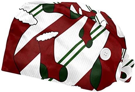 Niaocpwy Christmas Snowflake Trecatable Back Hats Unisex, Caps de trabalho com botões e banda de moletom