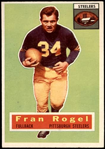 1956 Topps # 15 Fran Rogel Pittsburgh Steelers ex Steelers Penn St