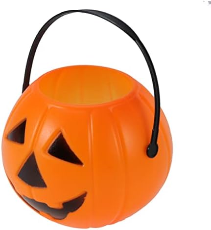 Nolitoy Plastic to Go Containers Candy frascos de doce Halloween Candy Bowl Halloween Candy Basking Halloween Pumpkin Candy Bowl