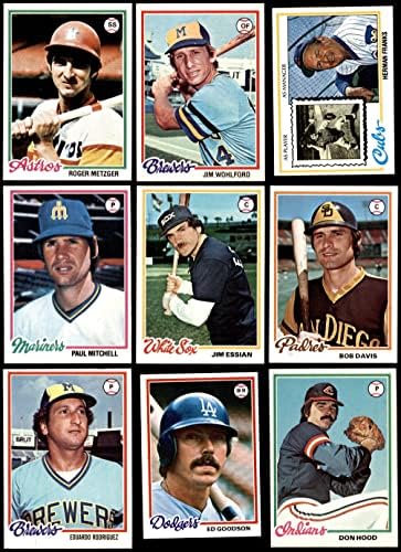 1978 Topps 200 Card Starter Set/lote nm