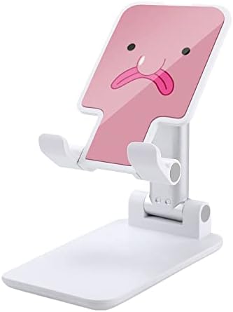 Telefone celular de peixe-blob rosa Blob Stand para mesa de mesa Phone Holder ângulo de altura Ajuste Ajuste suporte branco estilo branco