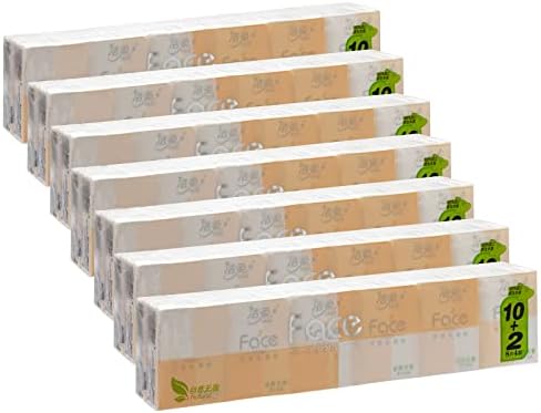 Eslite 4-Bly Pocket Fixues, White Facial Tissue, 84 pacotes