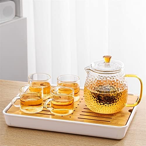 N/A Japanete de chá de chá de água de vidro de estilo japonês Conjunto de chá para casa Pequena mesa de chá da sala de estar Escritório inteiro conjunto de bule de chá