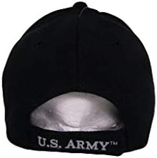 Ventos comerciais dos EUA U.S. USA Exército Tanque bordado Black Baseball Cap Hat C634
