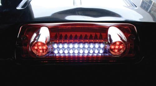 IPCW LED3-538DR Ruby Red LED Terceira luz de freio com luz de carga - 1 peça