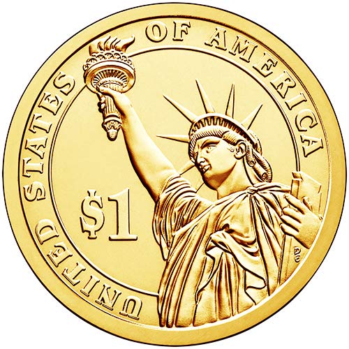 2007 P Posição B Acabamento de cetim Thomas Jefferson Presidencial Dollar Choice Uncirculou Us Mint