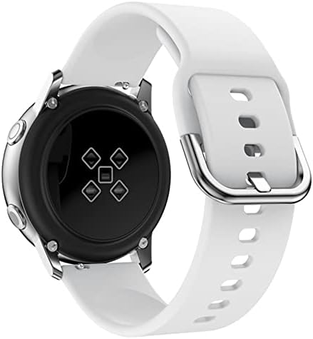 Pulseira de pulseira Xirixx 20mm para o TicWatch E para Garmin Venu para Forerunner 645 Silicone Smartwatch WatchBand