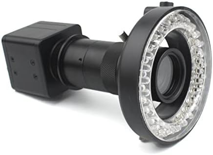Kit de acessórios para microscópio DEIOVR para adulto, Microscópio Monocular de 13MP Conjunto de câmeras digitais + 130x Lente ajustável