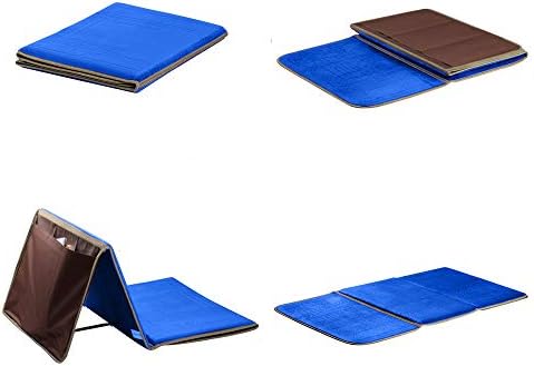 Zenheart dobrável meditação portátil yoga exercício tapete ergonômico de apoio cadeira de piso tapis yoga cadeira de cadeira de cadeira de casa externa tapete de fitness para cadeira de jogo de piso confortável