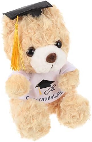 Toyvian Chihuahua Palhada de pelúcia de pelúcia urso boneca de urso urso urso luxuoso travesseiro boneca de 2023 Presente de graduação