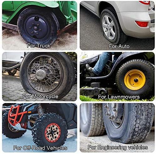Kit de reparo de pneus MaikeHigh, kit de plugue de pneus pesados ​​Profissional Ferramenta de reparo de punção plana universal para carro, offroad, ATV, caminhão, trator, SUV