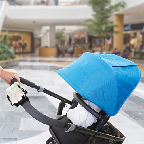Stroller Dreambaby Ezy-Fit Phone Titular- Adequado para a maioria dos telefones, incluindo iPhone, Samsung, Motorolafits todos os carrinhos de bebê, carrinhos de bebê, cadeiras de rodas e muito mais