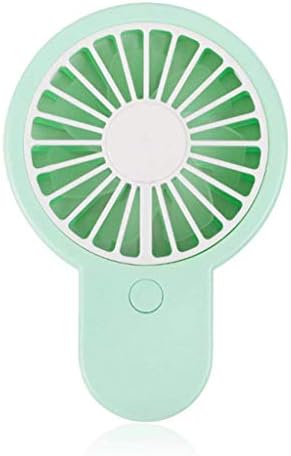 YCZDG Mini silencioso pequeno ventilador portátil portátil portátil pequeno fã de mão de mão de mão recarregável Fan, rosa, verde