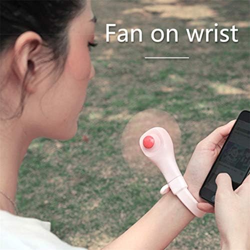 HSJWOSA Summer USB Recarregável Mini Fan Fan Fan Mutriu Use Ciclismo Unsroller Use Fãs Cool Creative Home Outdoor Fãs