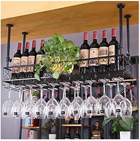WXXGY Racks de vinho, porta -calas, porta de vinho tinto, porta de vidro pendurado de bar, suporte de vidro suspenso europeu,