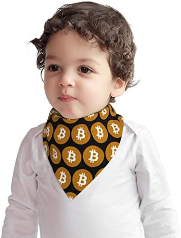 Babador de algodão augenstern, símbolo de logotipo de bitcoin original babador babador babador babador de dentição