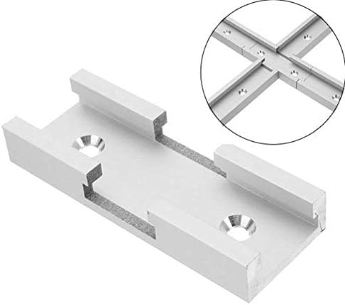 Conjunto de conector de caça-níqueis de 80 mm de mitra Prática para ferramenta de mesa de roteador Móveis de madeira mobiliário Durável