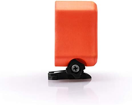 Flutuante para a GoPro Hero 11 / Hero10 / Hero 9 - Capa de caixa de flutuação para câmera Anti -pular acessório flutuante - laranja