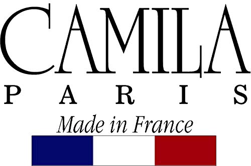 CAMILA PARIS CP3015 3,255 polegadas Francês clipe de banana pente pente branco girls redondos de rabo de cavalo