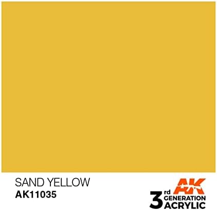 Ak Interactive 3rd Gen Acrylic Sand Yellow 17ml