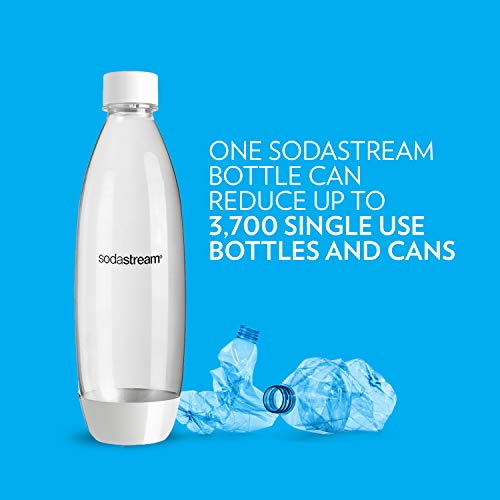 SodaStream 1L Twin Pack Pack Washer Safe Slim Bottle