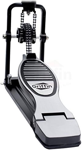 Griffin Remote Hi Hat Stand com Pedal Drummers Cable Auxiliares Cymbal High Hard Hardware de Percussão com Chave da Drum | Hihat