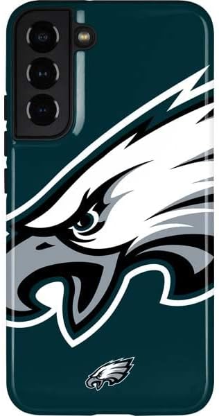 Skinit Pro Phone Case Compatível com Samsung Galaxy S22 Plus - Licenciado NFL Philadelphia Eagles LOGO DESIGN GREEN GREEN