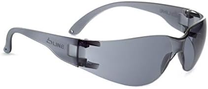 Bollé Safety PSSBL30-408, óculos de segurança BL30, anti-arranhão, revestimento anti-nebro, estrutura preta translúcida, lentes de