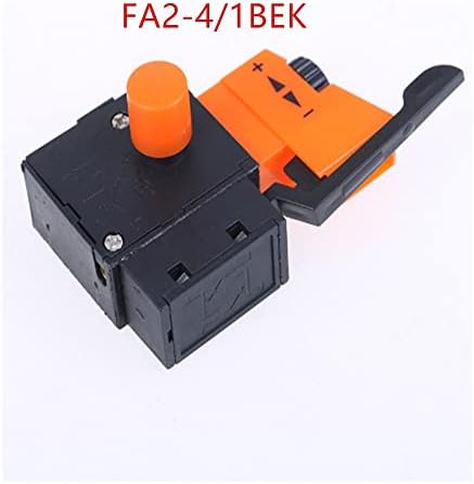1PC AC 250V/4A FA2-4/1BEK Speed ​​Speed ​​Metal Metal para interruptor de gatilho elétrico