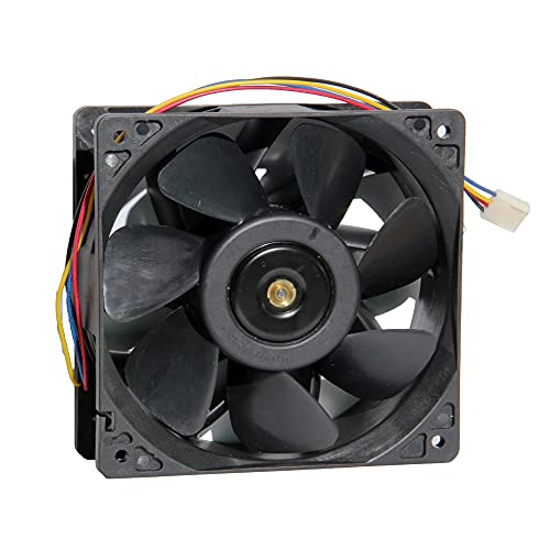 Delta Original qfr1212Ghe 12VDC 2.7A 120x120x38mm Fan de resfriamento de 4 pinos para Antminer S19 S9 L3+ Alto fluxo de ar