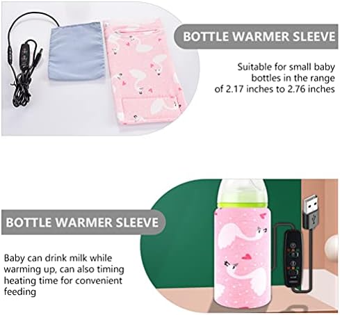 Toyvian Baby Botties Baby Bottle Aquexer portátil USB Bottle Bottle mais aquecedor de alimentação de alimentação de alimentação aquecida Aquecedor de alimentos Caneca mais quente para garrafas de leite materno aquecedor portátil