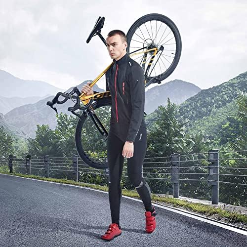 Calça de bicicleta masculina de Santic Men 4d calças de bicicleta de ciclismo 4D Leggings de andar de bicicleta ao ar livre
